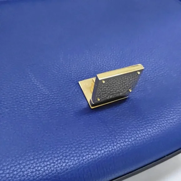 Céline Trapeze Bag – Royal Blue Calfskin & Suede – Gently Used - Picture 7 of 7